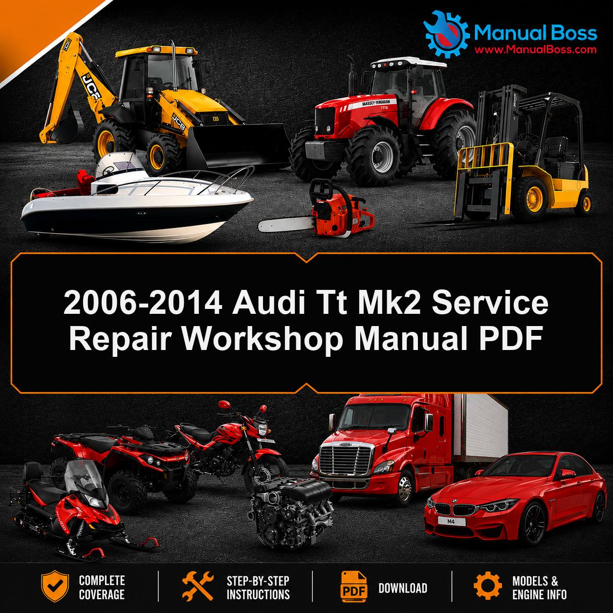2006-2014 Audi Tt Mk2 Service Repair Workshop Manual PDF