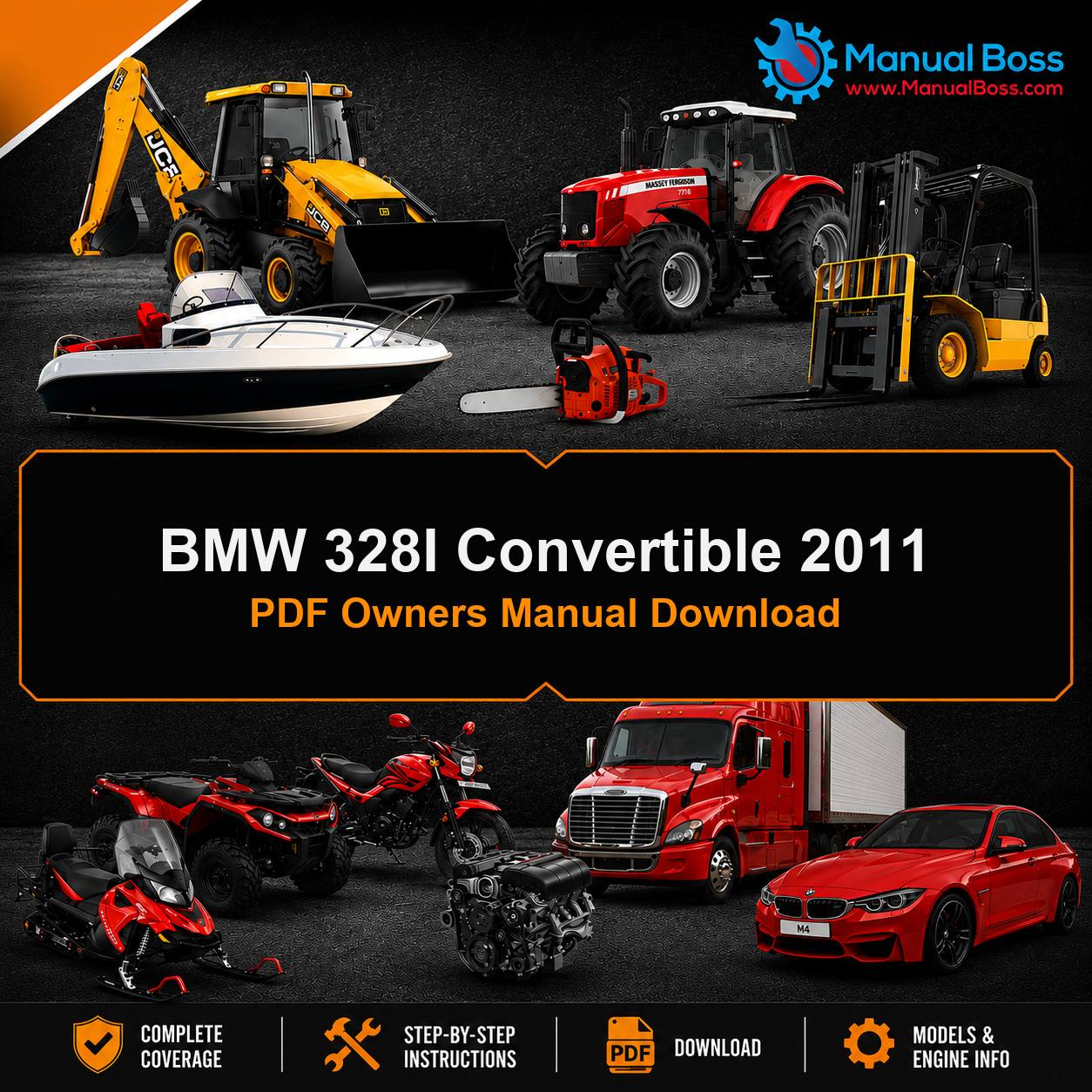 BMW 328I Convertible 2011 PDF Owners Manual Download