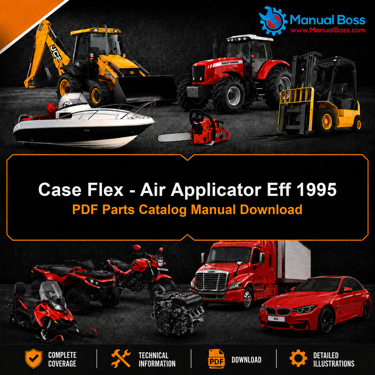 Case Flex - Air Applicator Eff 1995 PDF Parts Catalog Manual Download