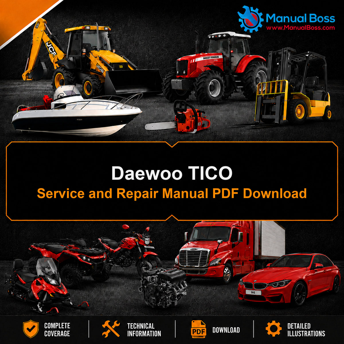 Daewoo TICO Service and Repair Manual PDF Download