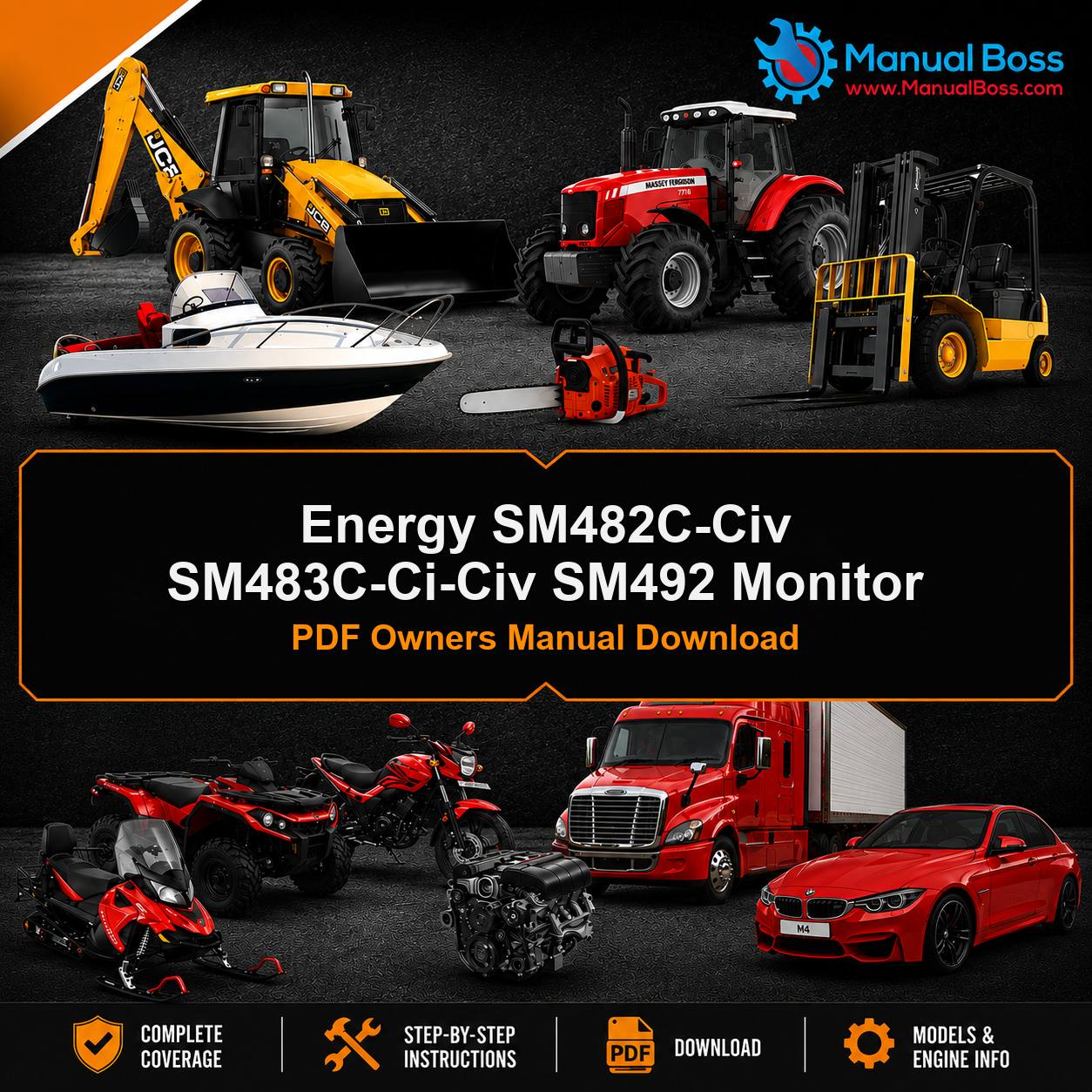 Energy SM482C-Civ SM483C-Ci-Civ SM492 Monitor PDF Owners Manual Download