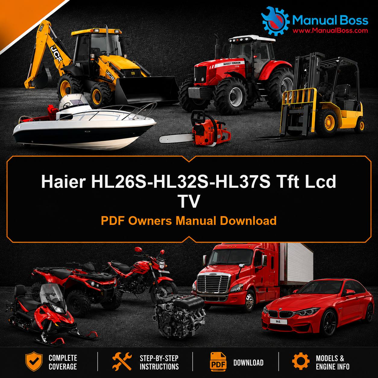 Haier HL26S-HL32S-HL37S Tft Lcd TV PDF Owners Manual Download