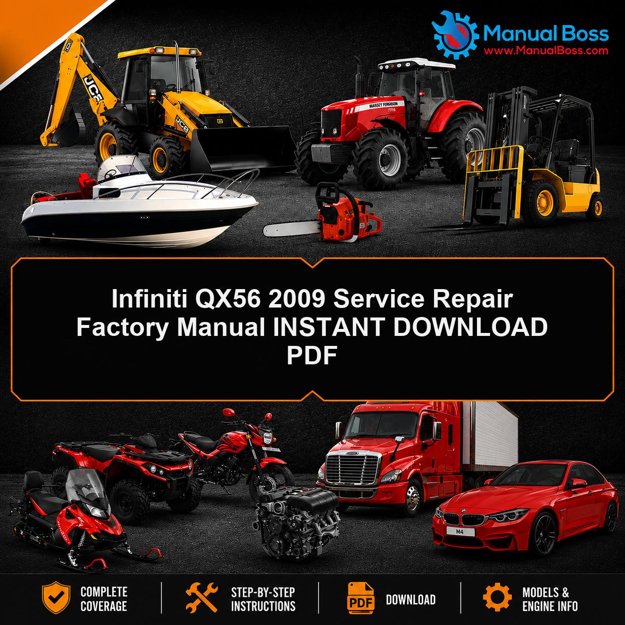 Infiniti QX56 2009 Service Repair Factory Manual INSTANT DOWNLOAD PDF