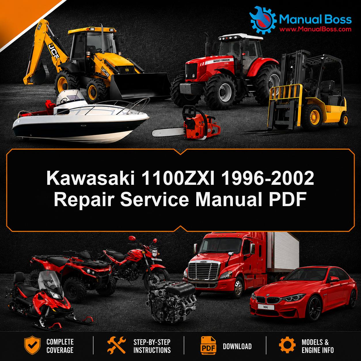 Kawasaki 1100ZXI 1996-2002 Repair Service Manual PDF