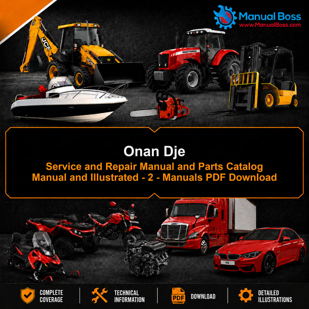 Onan Dje Service and Repair Manual and Parts Catalog Manual and Illustrated - 2 - Manuals PDF Download