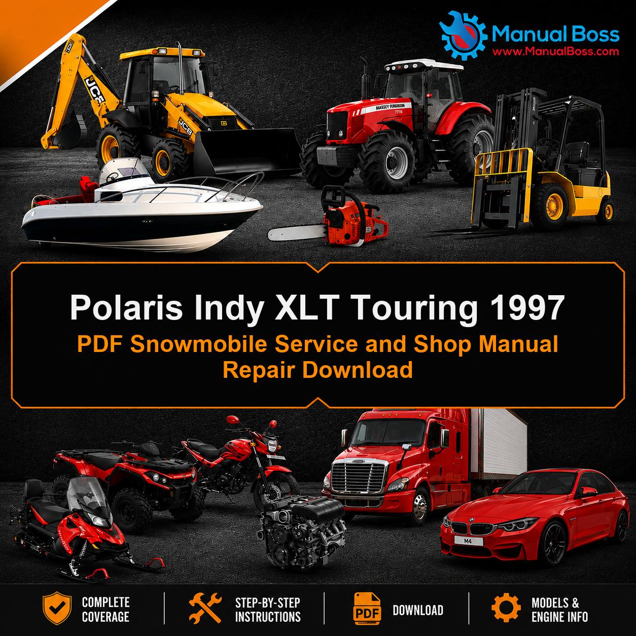Polaris Indy XLT Touring 1997 PDF Snowmobile Service and Shop Manual Repair Download
