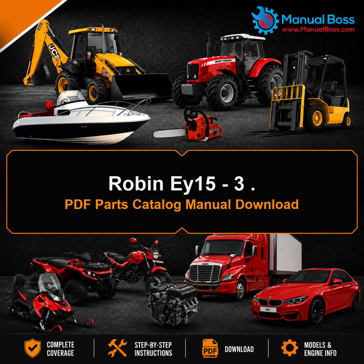 Robin Ey15 - 3 . PDF Parts Catalog Manual Download
