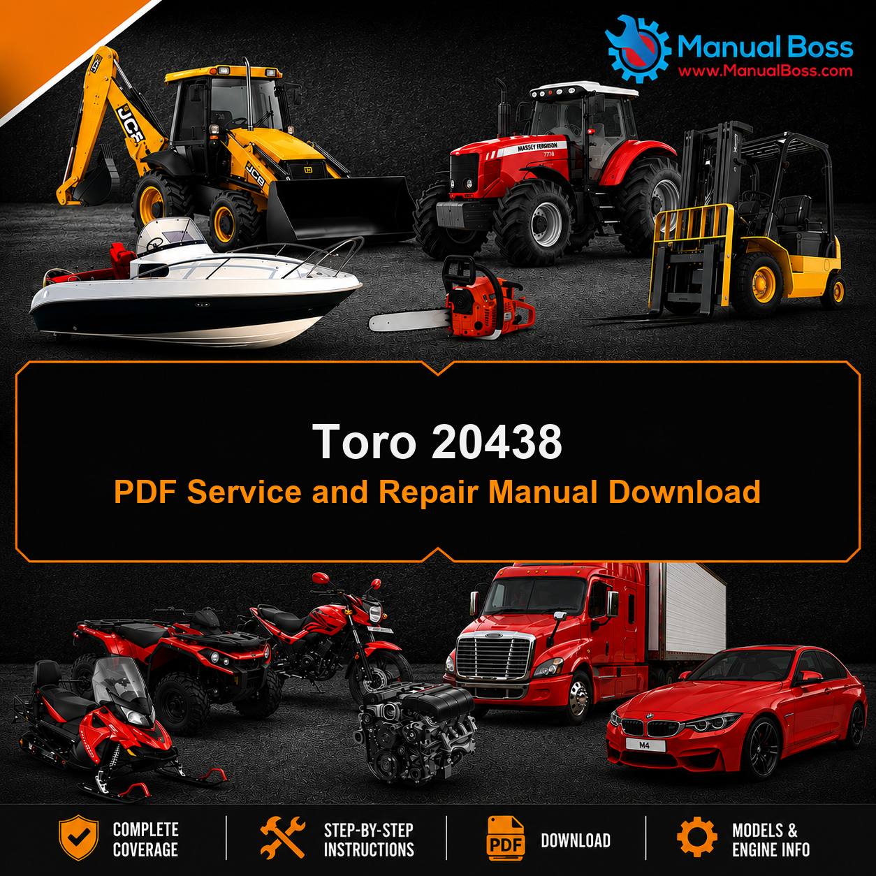 Toro 20438 PDF Service and Repair Manual Download