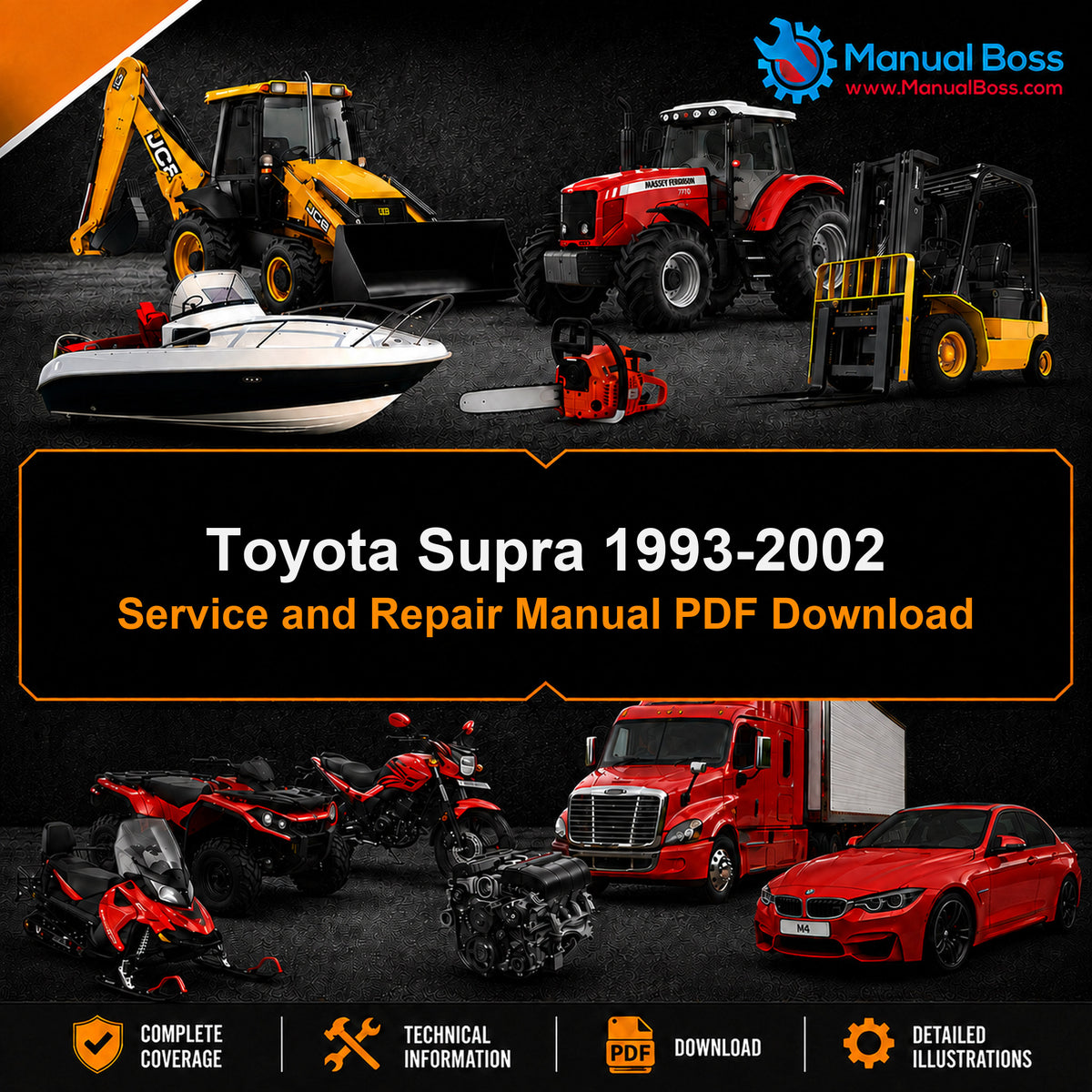 Toyota Supra 1993-2002 Service and Repair Manual PDF Download