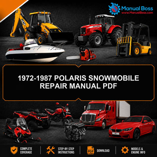 1972-1987 POLARIS SNOWMOBILE REPAIR MANUAL PDF