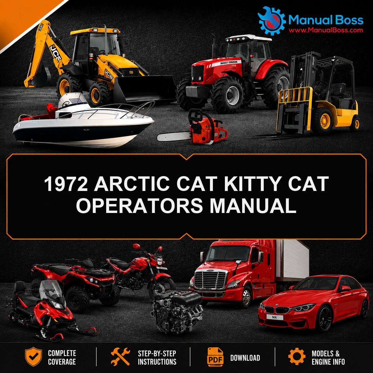 1972 ARCTIC CAT KITTY CAT OPERATORS MANUAL