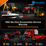 1982 Ski-Ooo Snowmobile Service Manuals PDF Service/Shop Repair Manual Download