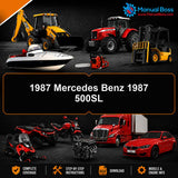 1987 Mercedes Benz 1987 500SL