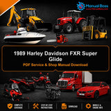 1989 Harley Davidson FXR Super Glide PDF Service & Shop Manual Download