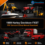1989 Harley Davidson FXST PDF Service & Shop Manual Download