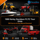 1990 Harley Davidson FLTC Tour Glide PDF Service & Shop Manual Download
