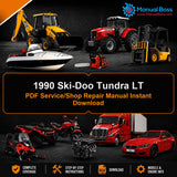 1990 Ski-Doo Tundra LT PDF Service/Shop Repair Manual Instant Download