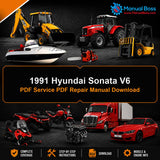 1991 Hyundai Sonata V6 PDF Service PDF Repair Manual Download