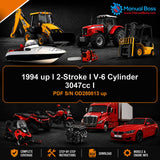1994 up I 2-Stroke I V-6 Cylinder 3047cc I PDF S/N OD280813 up