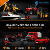 1996-1997 MERCEDES BENZ E320 PDF Service Repair Manual Instant Download