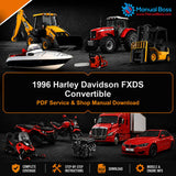 1996 Harley Davidson FXDS Convertible PDF Service & Shop Manual Download