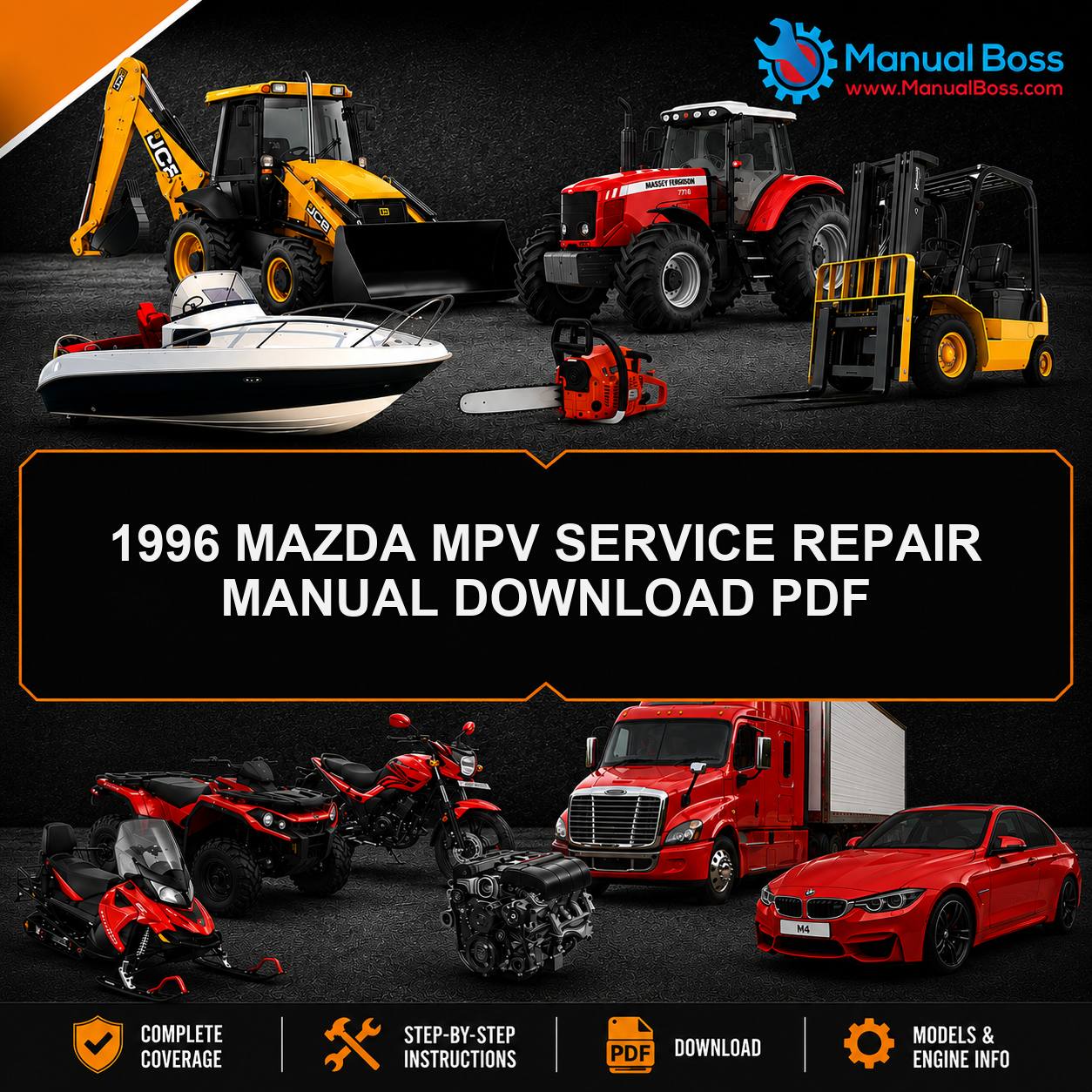1996 MAZDA MPV SERVICE REPAIR MANUAL DOWNLOAD PDF