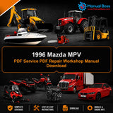 1996 Mazda MPV PDF Service PDF Repair Workshop Manual Download