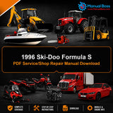1996 Ski-Doo Formula S PDF Service/Shop Repair Manual Download
