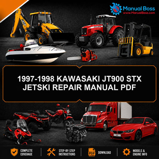 1997-1998 KAWASAKI JT900 STX JETSKI REPAIR MANUAL PDF