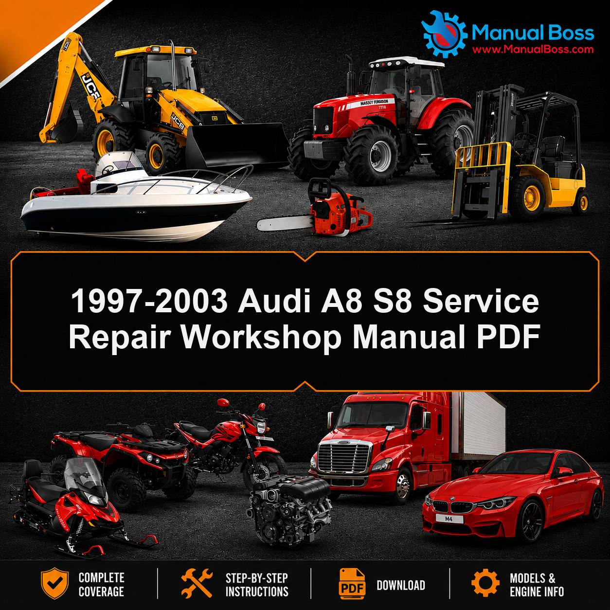 1997-2003 Audi A8 S8 Service Repair Workshop Manual PDF