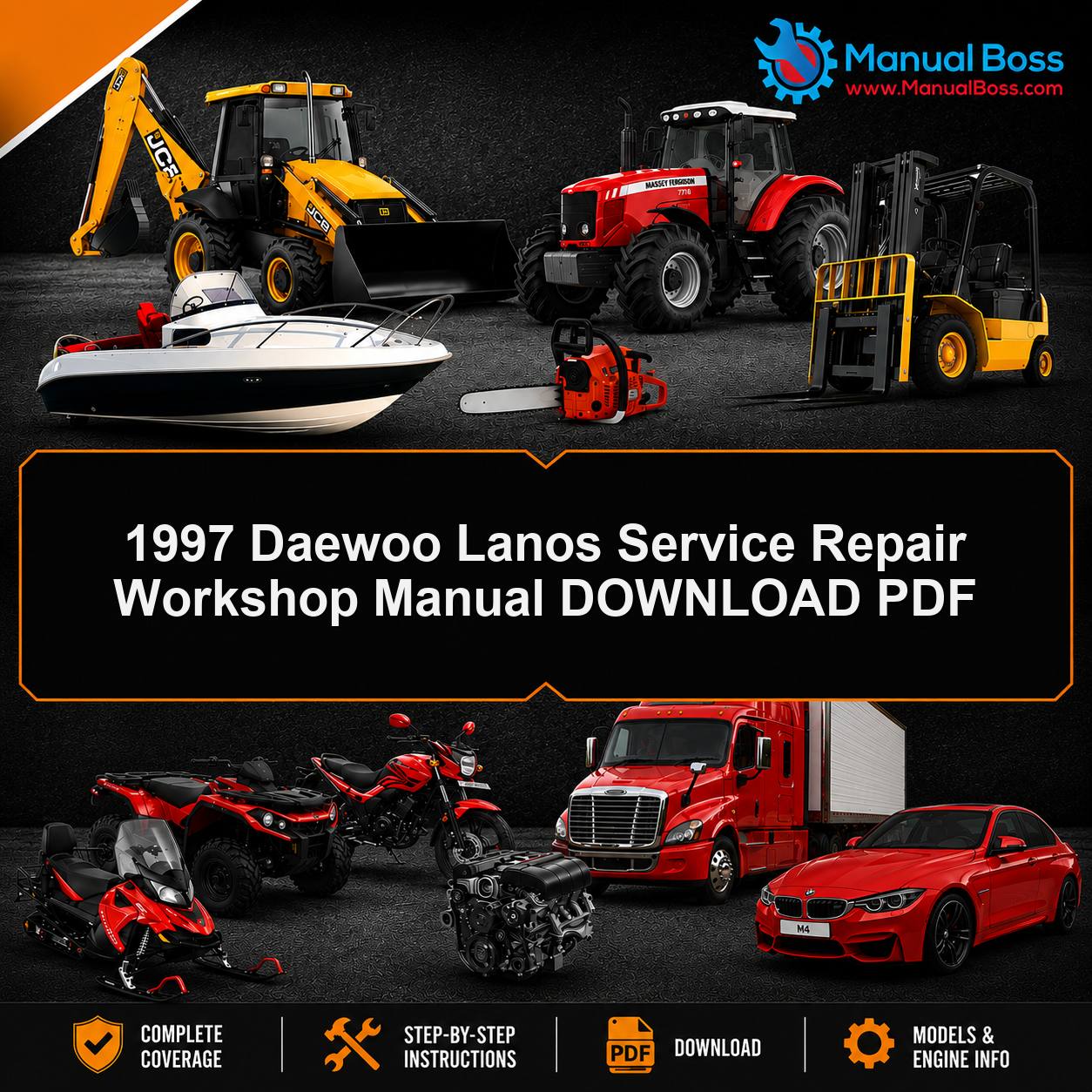 1997 Daewoo Lanos Service Repair Workshop Manual DOWNLOAD PDF