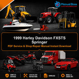 1999 Harley Davidson FXSTS Springer PDF Service & Shop Repair Manual Instant Download