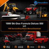 1999 Ski-Doo Formula Deluxe 500 LC PDF Service/Shop Repair Manual Download