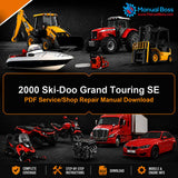 2000 Ski-Doo Grand Touring SE PDF Service/Shop Repair Manual Download