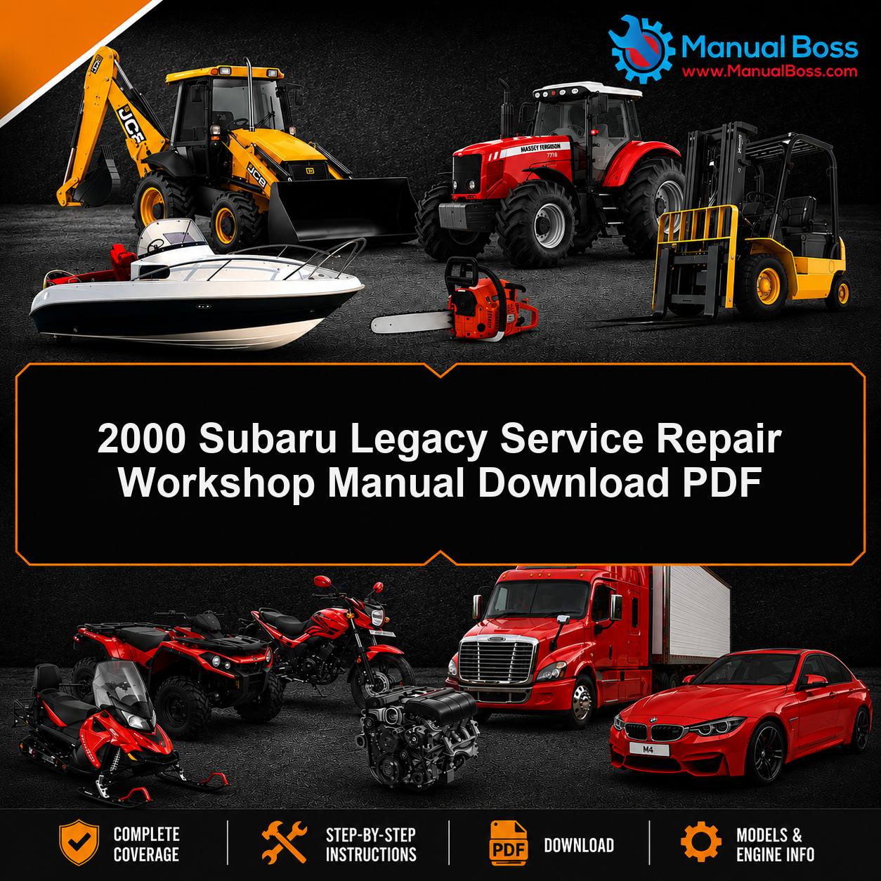 2000 Subaru Legacy Service Repair Workshop Manual Download PDF