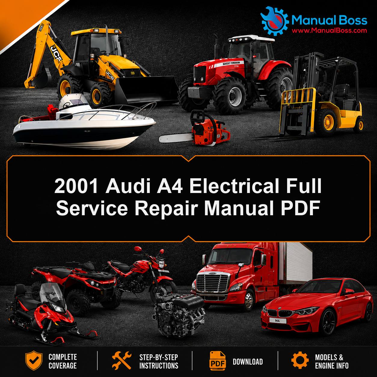 2001 Audi A4 Electrical Full Service Repair Manual PDF