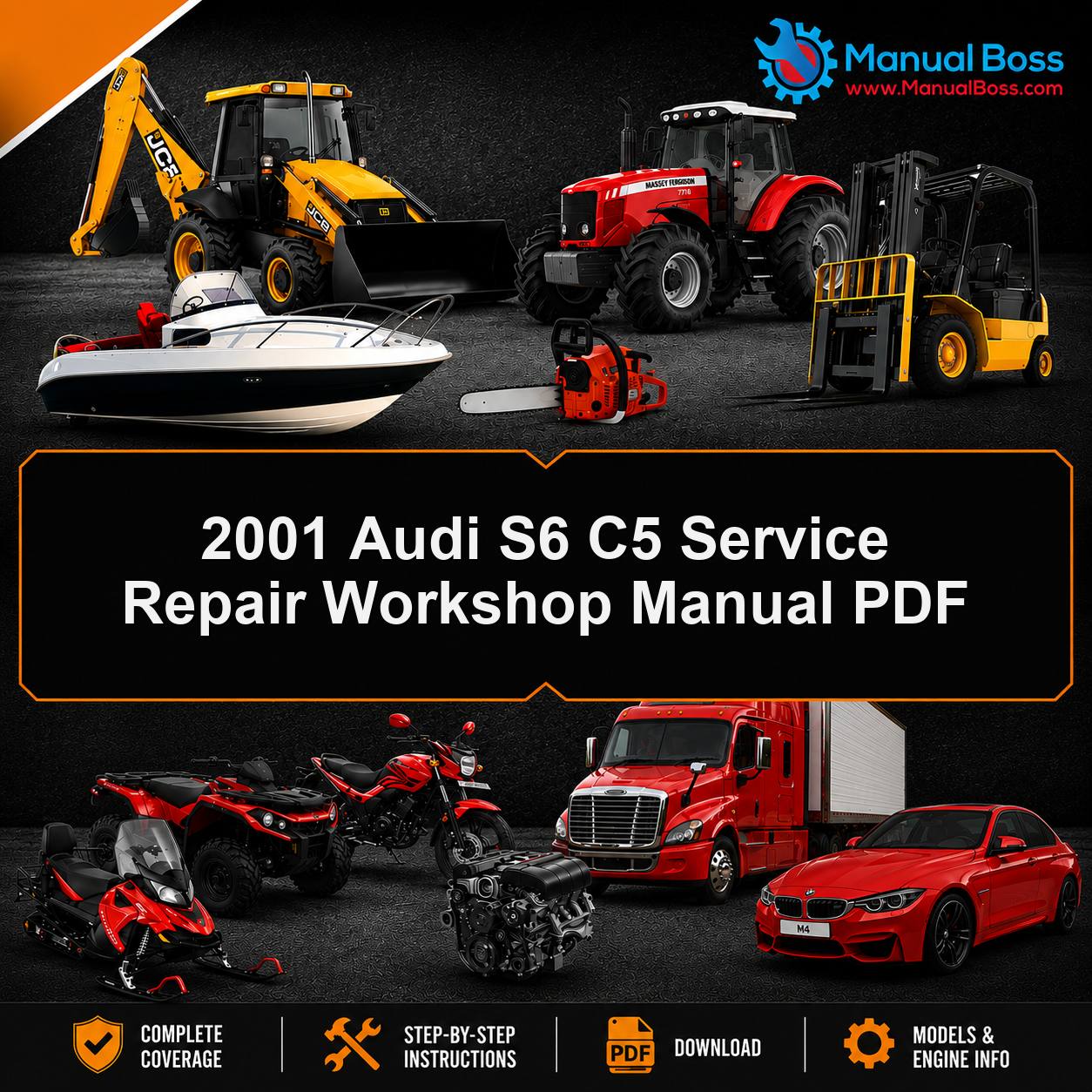 2001 Audi S6 C5 Service Repair Workshop Manual PDF