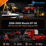 2006-2009 Mazda BT-50 PDF Service PDF Repair Manual PDF