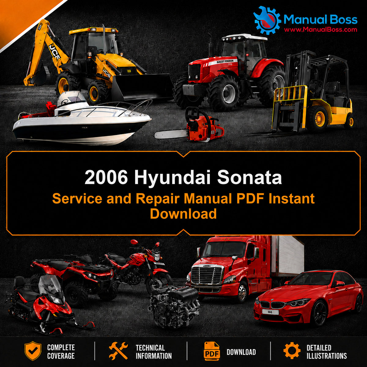2006 Hyundai Sonata Service and Repair Manual PDF Instant Download