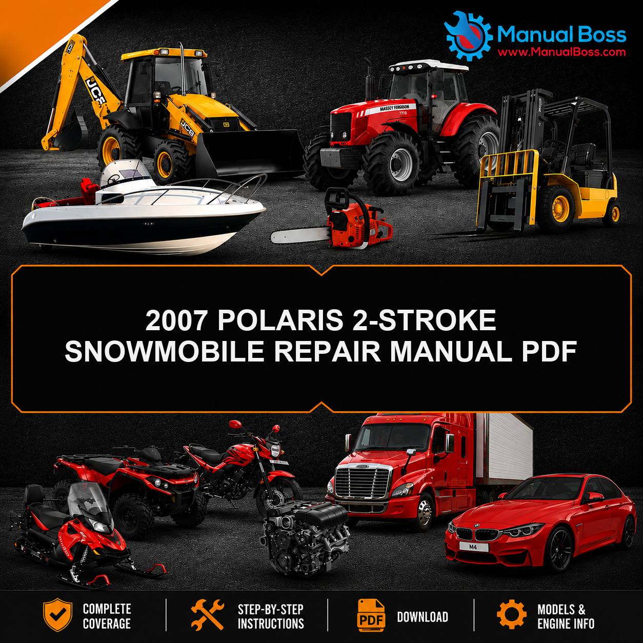 2007 POLARIS 2-STROKE SNOWMOBILE REPAIR MANUAL PDF