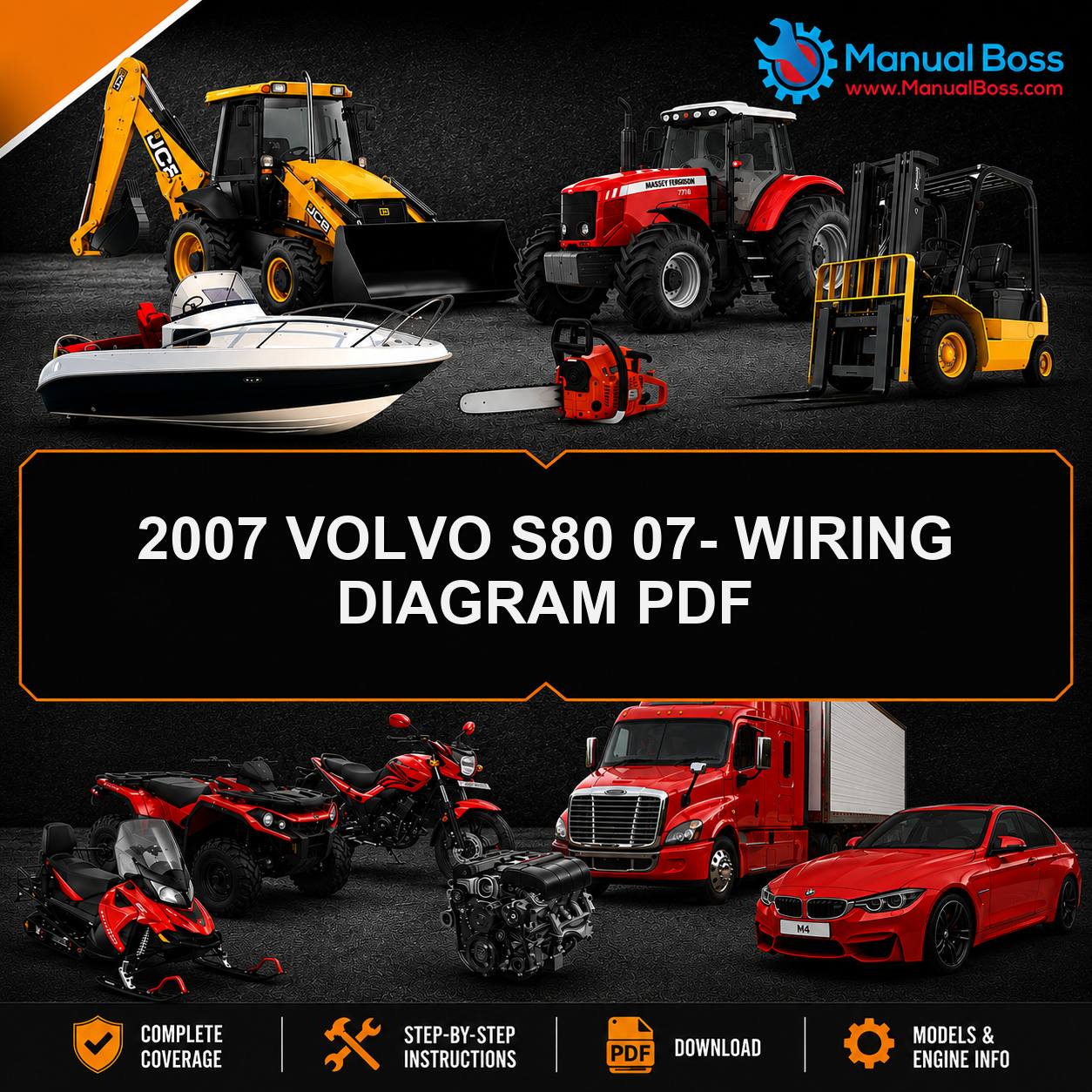 2007 VOLVO S80 07- WIRING DIAGRAM PDF