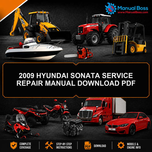 2009 HYUNDAI SONATA SERVICE REPAIR MANUAL DOWNLOAD PDF