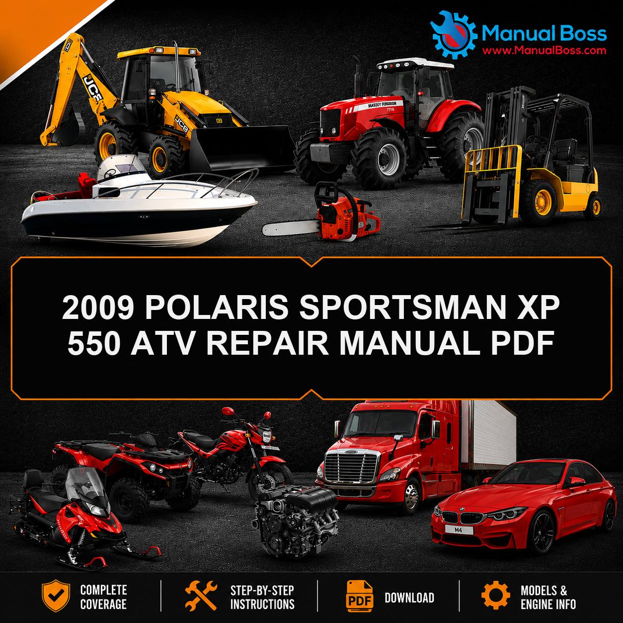 2009 POLARIS SPORTSMAN XP 550 ATV REPAIR MANUAL PDF