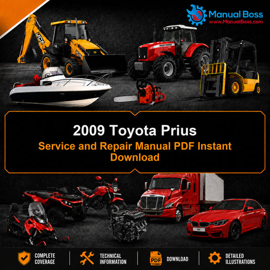 2009 Toyota Prius Service and Repair Manual PDF Instant Download