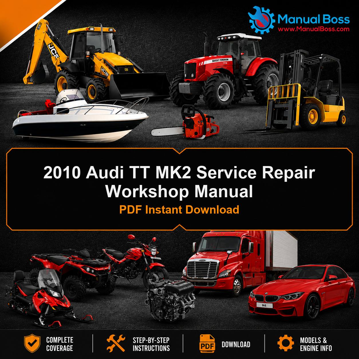 2010 Audi TT MK2 Service Repair Workshop Manual PDF Instant Download