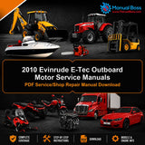 2010 Evinrude E-Tec Outboard Motor Service Manuals PDF Service/Shop Repair Manual Download