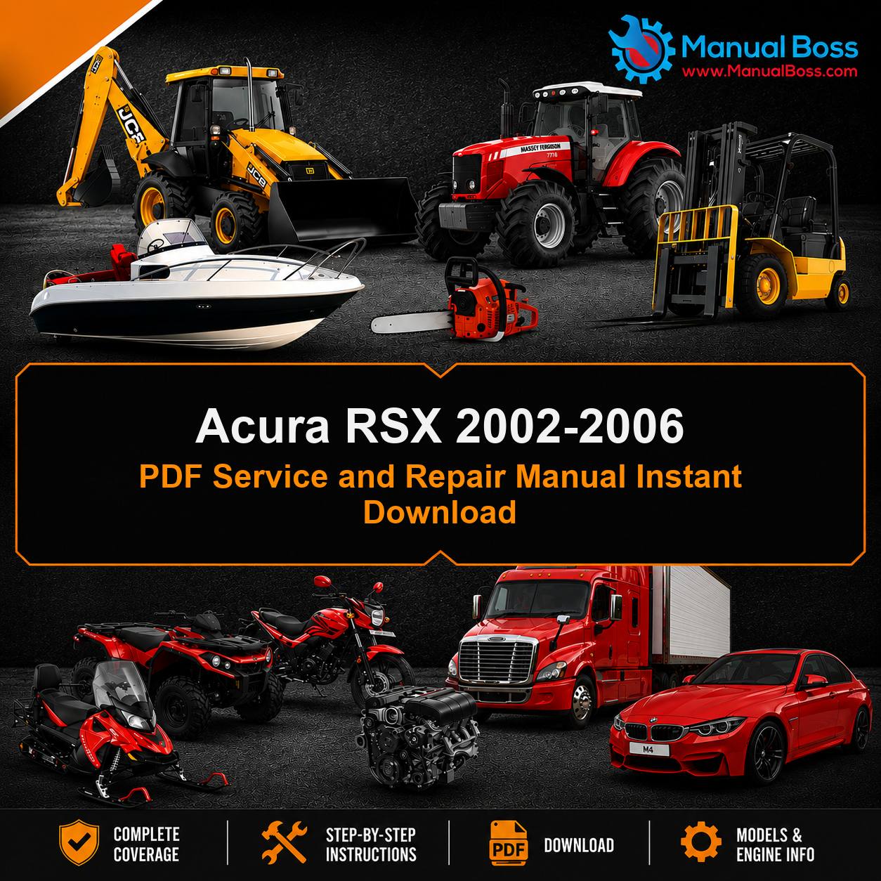 Acura RSX 2002-2006 PDF Service and Repair Manual Instant Download