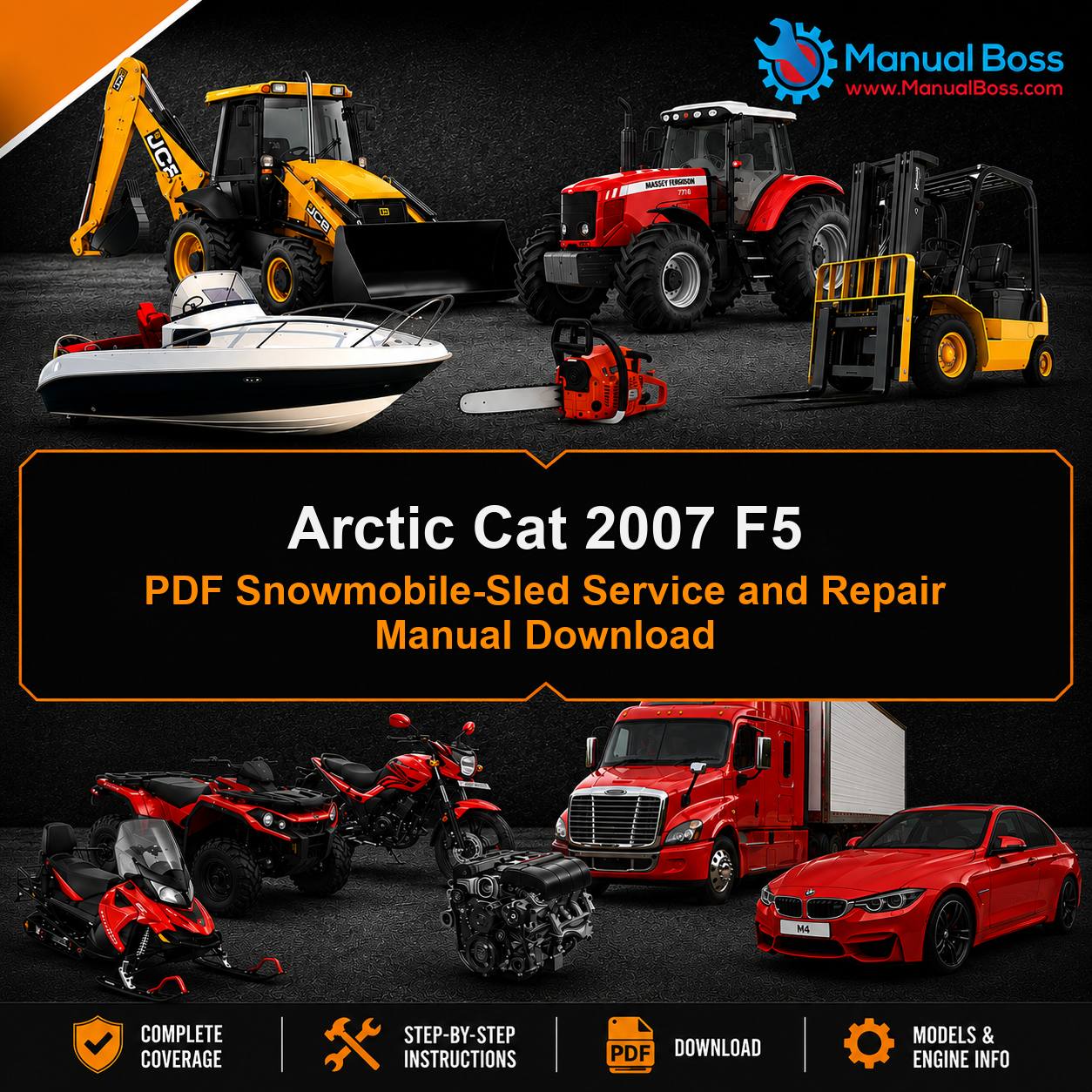 Arctic Cat 2007 F5 PDF Snowmobile-Sled Service and Repair Manual Download