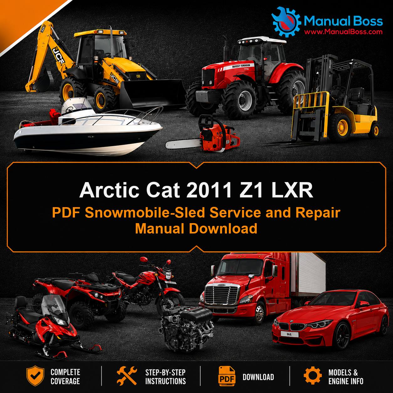 Arctic Cat 2011 Z1 LXR PDF Snowmobile-Sled Service and Repair Manual Download