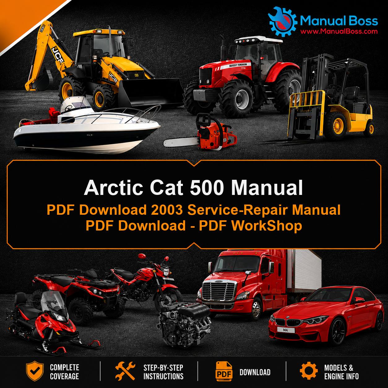 Arctic Cat 500 Manual PDF Download 2003 Service-Repair Manual PDF Download - PDF WorkShop